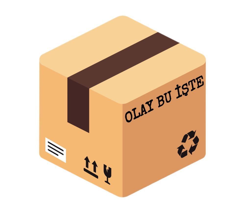 Paket ölçülerini gösteren kutu görseli